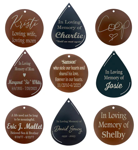 How to Personalize a Wind Chime-What to Write on a Memorial Chime