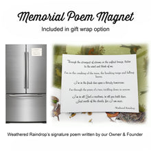 Upgraded Gift Wrapping Add On Option: Includes Memorial Poem Magnet & Memorial Plantable Blooms