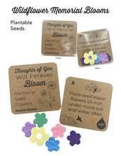 Upgraded Gift Wrapping Add On Option: Includes Memorial Poem Magnet & Memorial Plantable Blooms