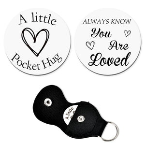 Memorial Sympathy Gifts for Loss of Loved One, Bereavement Remembrance Grief Gift for Best Friend Neighbors Coworker Condolences Gift for Loss, When Someone You Love Becomes a Memory Pocket Hug Token