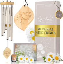 Memorial Wind Chimes 32" Ocean Blue Memorial Wind Chimes for Loss of Loved One -Sympathy Wind Chimes for Loss of Love One - Windchimes in Memory of a Loved One -Memorial Gifts & Funeral Gifts