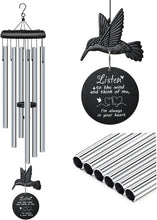 Sympathy Wind Chimes for outside Deep Tone, Memorial Wind Chimes for Loss of Loved One Prime, Bereavement Condolence Remembrance Funeral Gifts for Grieving Friends Loss of Mother Father