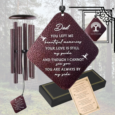Memorial Gifts for Loss of Father, Large Sympathy Wind Chimes for Loss of a Dad, Loss of Dad Sympathy Gift, Bereavement Wind Chimes in Memory of a Mother