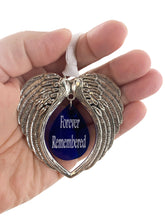 FREE Gift with Ornament Purchase "Forever Remembered" Angel Wing Teardrop Ornament - NON CUSTOM - One Per Order - Must Add To Your Cart - Ships to Same Address as Order