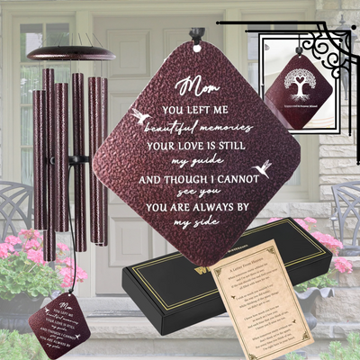 Memorial Gifts for Loss of Mother, Large Sympathy Wind Chimes for Loss of a Mom, Loss of Mother Sympathy Gift, Bereavement Wind Chimes in Memory of Loss of Mom
