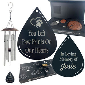 Memorial Gift Wind Chimes in Sympathy After Loss-Personalized Gifts