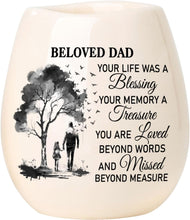 Dad Memorial Candle, Memorial Gifts for Loss of Father for Daughter, Gifts for Loss of Dad Gifts, in Loving Memory of Dad Soy Wax Candle Jar TNC4