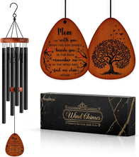 Memorial Gifts for Loss of Father, Sympathy Wind Chimes for Loss of Dad, Loss of Father Gift with Card, Bereavement Condolence Remembrance Gift for Outside, Send Love and Strength