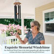 Memorial Wind Chimes for Loss of Loved One, 30" Angel Wing Windchimes Sympathy Gifts for Loss of Loved One, Sympathy Wind Chimes Memorial Gifts for Loss of Mother Father Funeral Gifts Condolence.