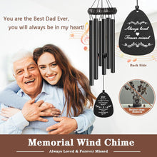 Memorial Gifts for Loss of Father, 30" Metal Memorial Wind Chimes for Loss of Father, Sympathy Gifts for Loss of Dad, Bereavement Gifts for Loss of Father, in Loving Memory Gifts for Dad