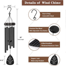 Memorial Gifts for Loss of Father, 30" Metal Memorial Wind Chimes for Loss of Father, Sympathy Gifts for Loss of Dad, Bereavement Gifts for Loss of Father, in Loving Memory Gifts for Dad