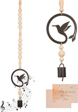Hummingbird Wind Chimes for Loss of Loved One, Unique Memorial Windchime Sympathy Bereavement Bell Ornament Gift for Lost Mother Father Friends Women, Boho Home Decor for Window Porch