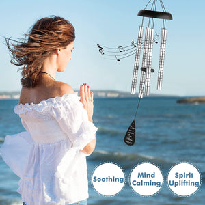 Sympathy Gift Wind Chimes for outside - 32'' Memorial Wind Chimes for Loss of Loved One Prime, Bereavement Gift in Memory of Loved One, Memorial Gifts for Loss of Mother Father Condolence Rememberance