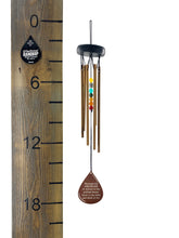 Memorial Gift Beaded Copper Wind Chime 16 inch Gift In Memory of a Loved One Outdoor Sympathy Chakra Rust Metal Teardrop