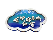 MAGNET Personalized Cloud Remembering Heaven Days Personalized Doves Loved Ones Names, Birth Date & Heaven Date - Add More Through the Years