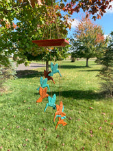 SALE: Hummingbird Personalized Memorial 18 inch Wind Chime Sympathy Gift by Weathered Raindrop