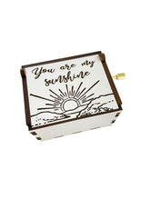 You Are My Sunshine-Mini Music Box Custom Memorial Rememberance Gift by Weathered Raindrop
