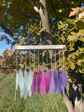 SALE: Friendship Sun Catcher Gift Stained Glass Wind Chime Sending Support During Tough Times Thinking of You Gifts by Weathered Raindrop