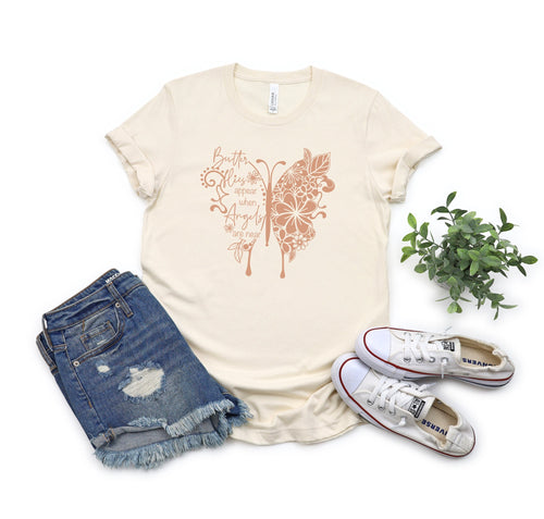 Butterflies Appear When Angels Are near Tee, Grieving Mother Shirt, Miscarriage and Stillborn Gifts After the Loss of a child